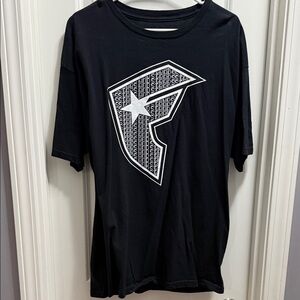 Men’s Famous Stars & Straps Black Tee with White Logo. Like new!